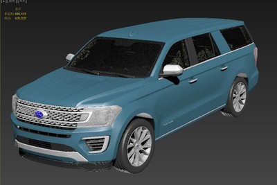 福特-福特新征服者 Ford模型-公共车模型库-FBX(.fbx)模型下载-cg模型网