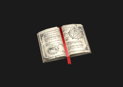 魔法书,打开翻开的书页,古籍_cg盐巴作品_场景场景部件_cg模型网
