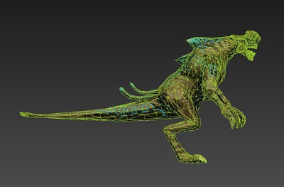 环太平洋怪兽—毒妇  手绘风格   终极怪兽