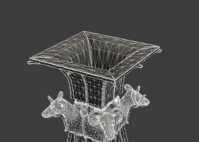 四羊方尊 虚拟现实模型