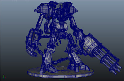 《机械博士》_君莫笑请夜雨声烦作品_人物异形怪物_cg模型网