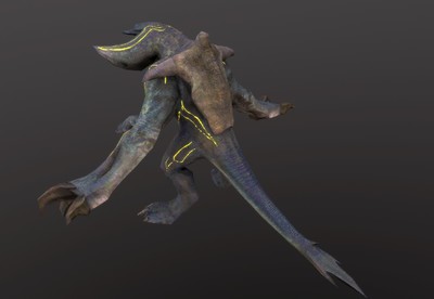 简模 升级版--憎恶  环太平洋 四级怪兽 scunner 科幻 外星怪兽