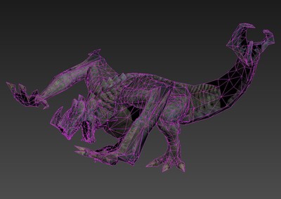 尾立鼠 环太平洋 _judyzhang作品_人物异形怪物人物异形怪物_cg模型网