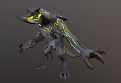 简模 升级版--憎恶  环太平洋 四级怪兽 scunner 科幻 外星怪兽