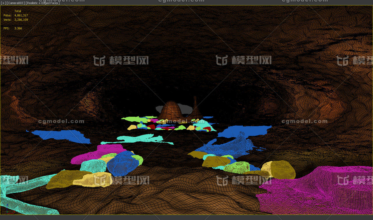 山洞洞窟山洞动画场景洞穴山洞入口 Cg模型网 Cgmodel 三维设计师交流互动平台 专注多品类3d模型下载 原创作品分享 软件学习