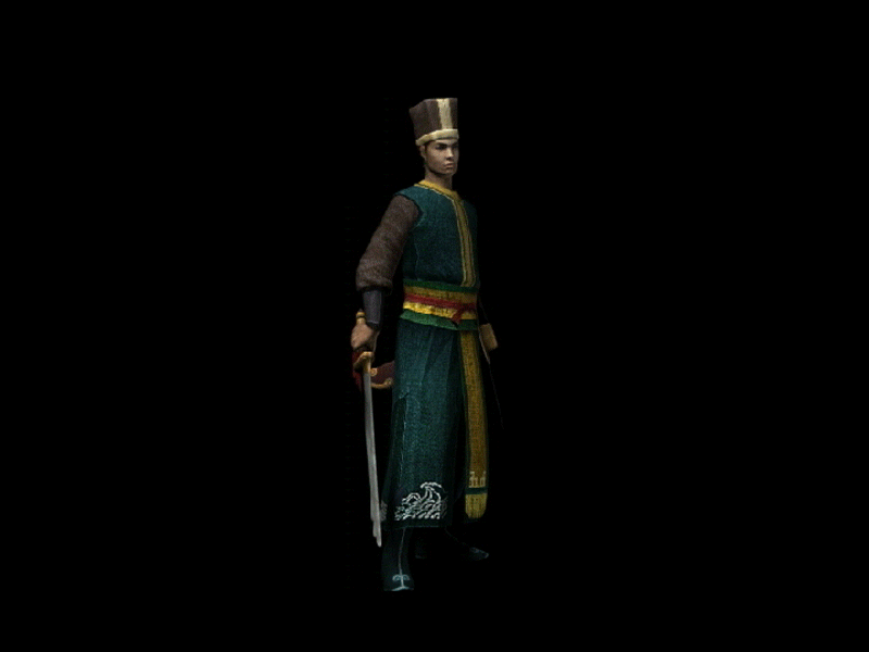 古代人物 捕头模型-男人模型库-3ds Max(.max)模型下载-cg模型网