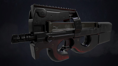 fn p90式5.7mm个人自卫武器