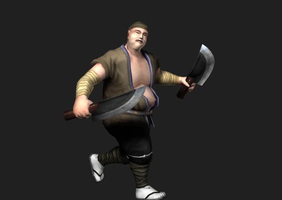 古代人物 屠夫 卖肉商贩