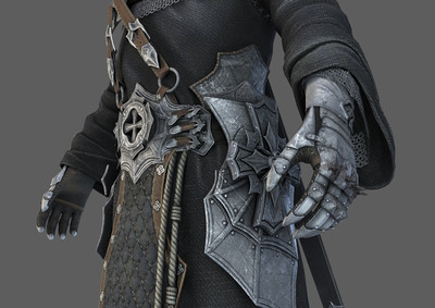 pbr刺客铠甲 防上古卷轴十字军铠甲  刺客套装 黑暗铠甲 巫师套装