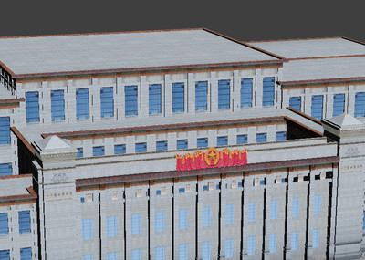 国家博物馆 中国国家博物馆模型-历史建筑模型库-3ds max(.