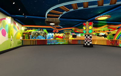 主题儿童乐园丛林探险室内