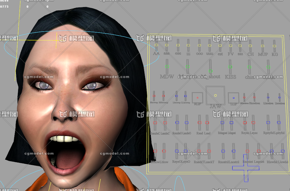 女坏蛋女恶人阴险狡诈女流氓maya模型女人阿姨黑暗势力女领导邪恶坏人