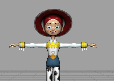 人物玩具总动员翠西低模