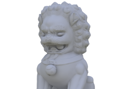 建筑门前石狮_camel2014_a作品_雕塑/文物动物雕塑_cg模型网