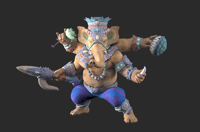 泰国象神带动画