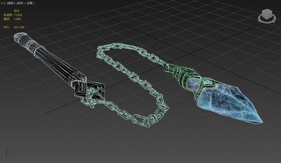 次世代铁链冰矛冷兵器魔幻兵器