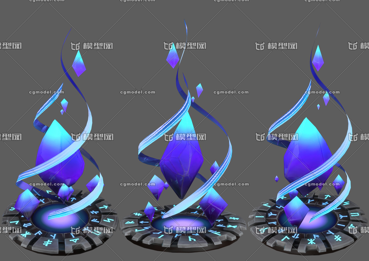 简模手绘 魔法水晶 高质量 能量水晶 复活水晶 复活点 保存点 恢复点