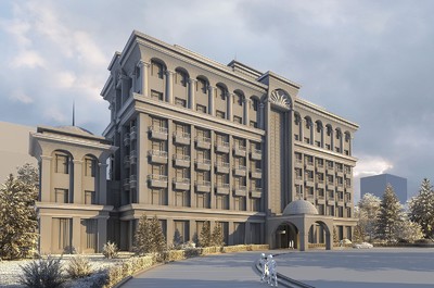 欧式建筑 西方建筑 欧式办公楼 欧式酒店