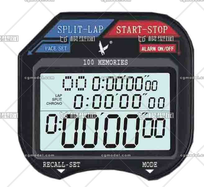 运动计时电子秒表