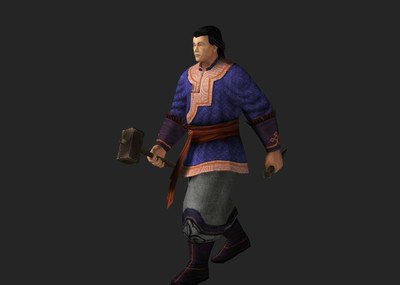 古代人物 壮汉模型-男人模型库-3ds Max(.max)模型下载-cg模型网