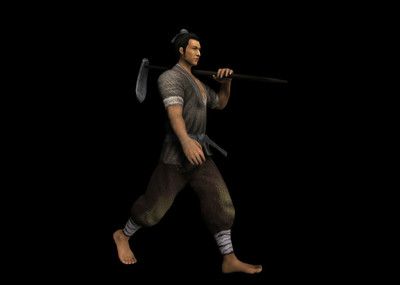 古代人物农民农夫男子壮丁