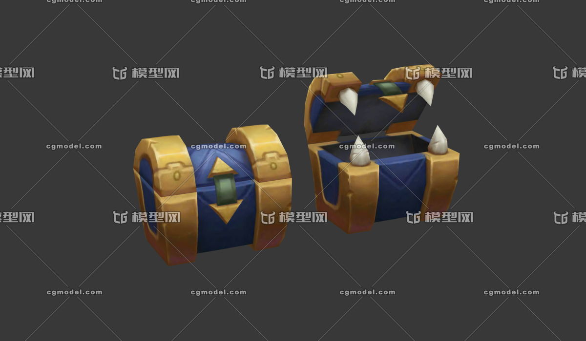 宝箱怪尖牙宝箱宝箱精魔法箱子