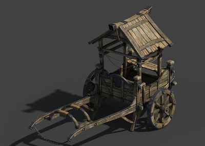 马车 古代马车 牛车 战争运输