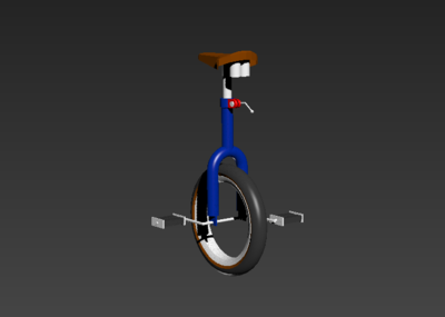 独轮车马戏团表演单轮车小丑车