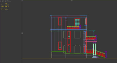别墅 别墅模型-私人住宅模型库-3ds Max(.max)模型下载-cg模型网