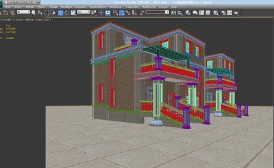 别墅 别墅模型-私人住宅模型库-3ds Max(.max)模型下载-cg模型网