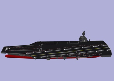 美国福特号航母_尔歌ethel作品_船艇军舰_cg模型网