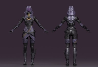 质量效应3-塔莉  次世代 奎利人  tali