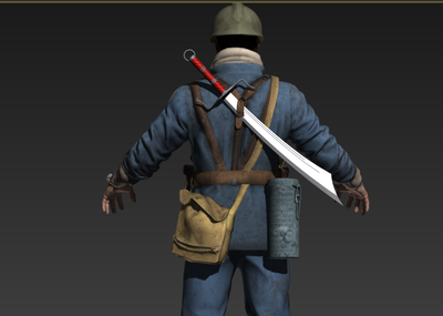 抗战国军兵模模型-男人模型库-其他模型下载-cg模型网