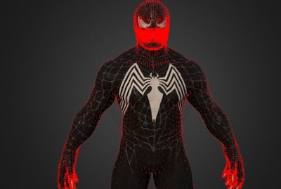 毒液模型 venom spider man 3 角色怪物模型