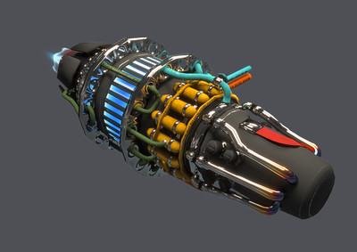 发动机 驱动器 矢量发动机 转向装置 科幻发动机 涡轮 引擎 宇宙航行