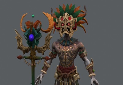 玛雅死神 印第安人祭祀 玛雅神话 土著人 ah puch 阿普切