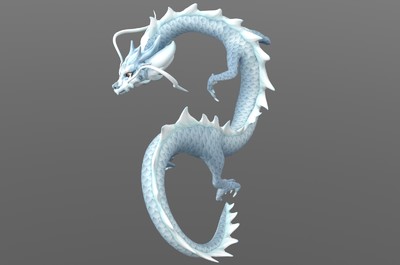中国龙3d模型素材模型-神话类模型库-3ds max(.max)模型下载-cg模型网