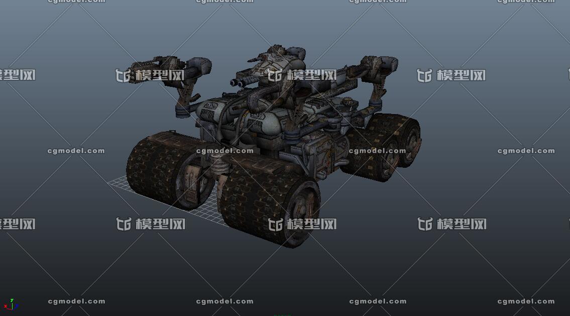 游戏重金属风战车