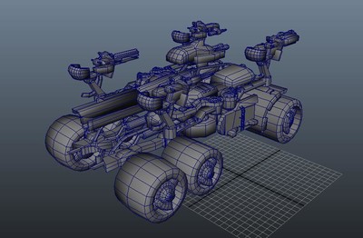 游戏重金属风战车