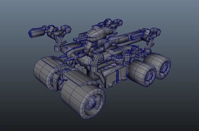 游戏重金属风战车