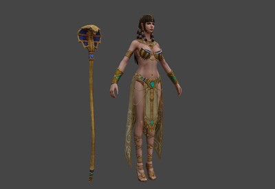 古埃及神明使者   女祭司   次世代埃及法老   神庙