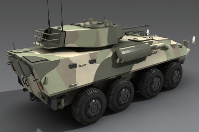 8x8装_intrepid team作品_车辆装甲车/坦克车辆装甲车/坦克_cg模型网