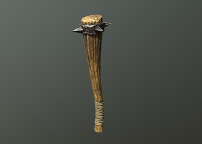 木棒,武器,狼牙棒,次时代,物件,东方,西方,古代,兽族,野蛮,高模,低模