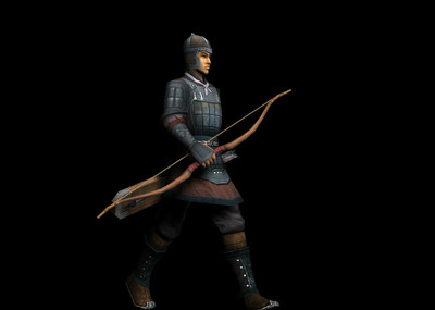 古代人物士兵弓箭手