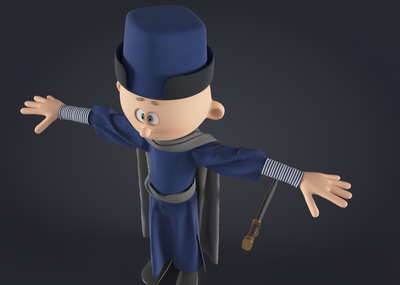 中国传统 捕头 衙役 卡通人物 古代经典中国风 褂子 马褂 戏剧戏曲