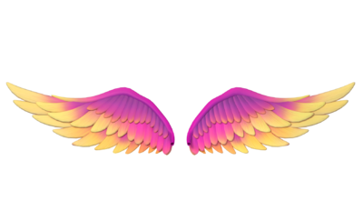 卡通翅膀模型天使翅膀游戏动漫道具 Asura Ko作品 生物结构器官生物结构器官 Cg模型网