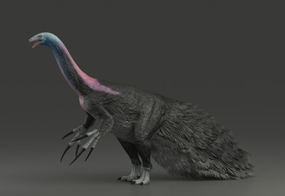 写实4 k  镰刀龙  白垩纪 次世代  带绑定  兽