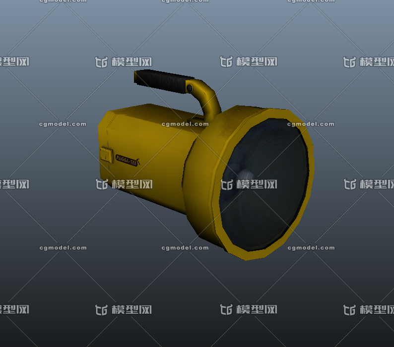 手提灯 探照灯手提灯_舞炫魔作品_生活用具五金工具_cg模型网
