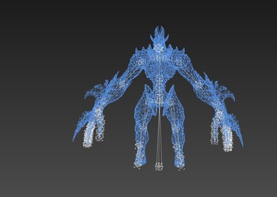 熔岩恶魔  岩浆巨怪  带绑定  monster   demon   熔岩怪   魔鬼