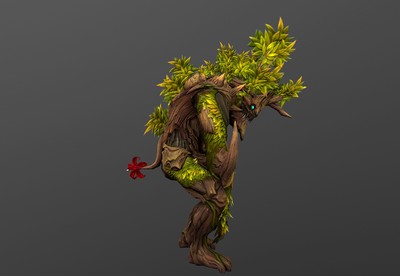 手绘贴图 千年树妖ii 树怪 woodmonsters 次世代 树妖 怪物